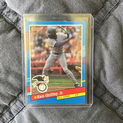 Ken Griffey, Junior, 1991 Donruss Error Card No Dot After INC    🔥🔥🔥