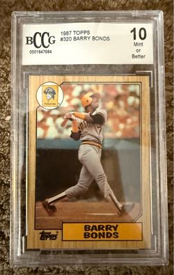 1987 Topps - Barry Bonds #320 (RC)
