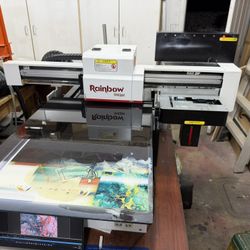 RAINBOW  UV  INKJET PRINTER (NO DTG)