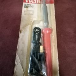 Vintage Weller 80 Watt Heavy Duty Soldering Iron, Red/Black, SP80, NEW Old stock