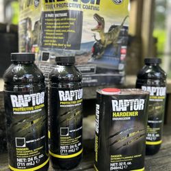 Unused Raptor Protective Coating Kit