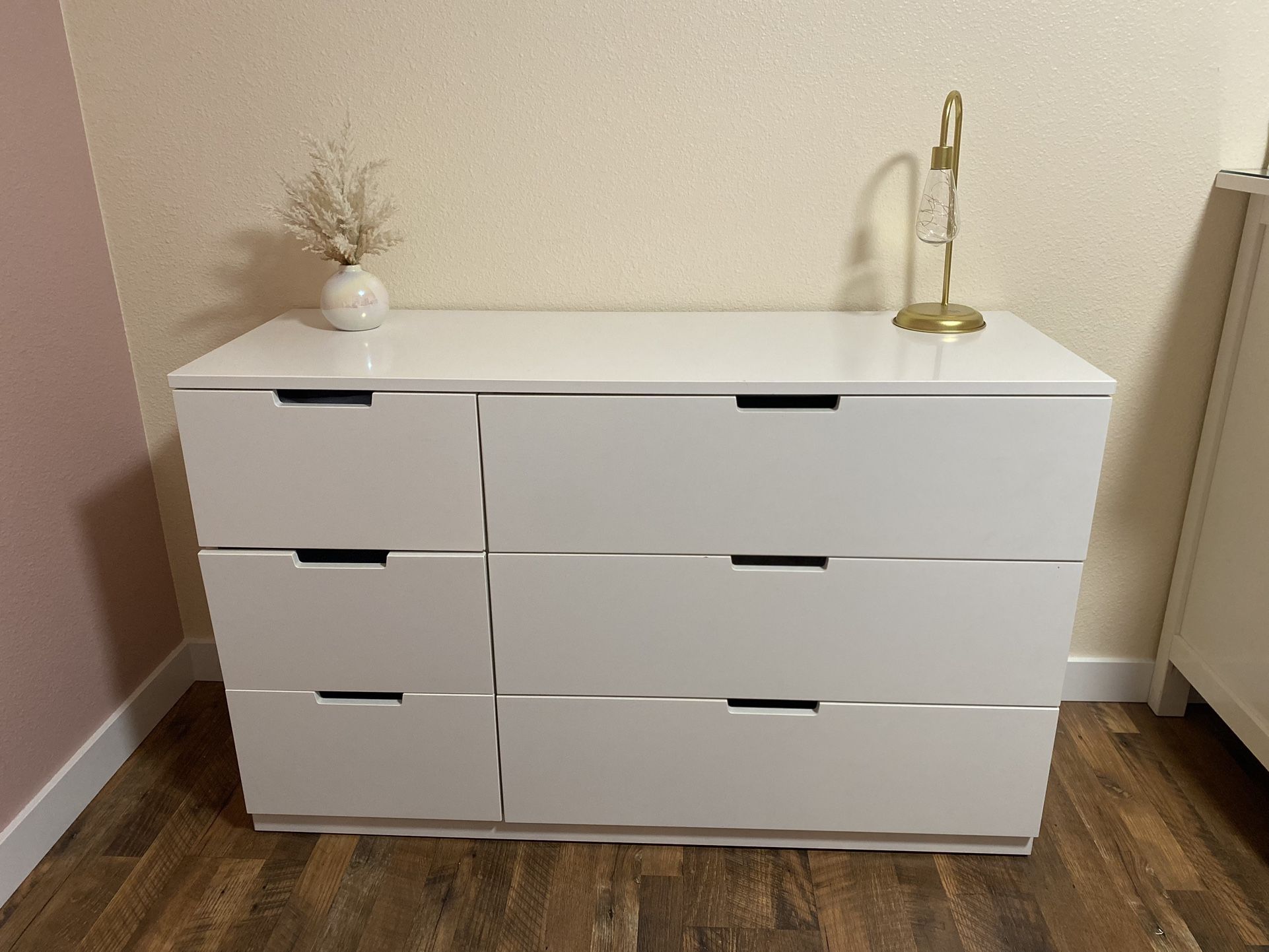 White Dresser Nordli IKEA PENDING P/U