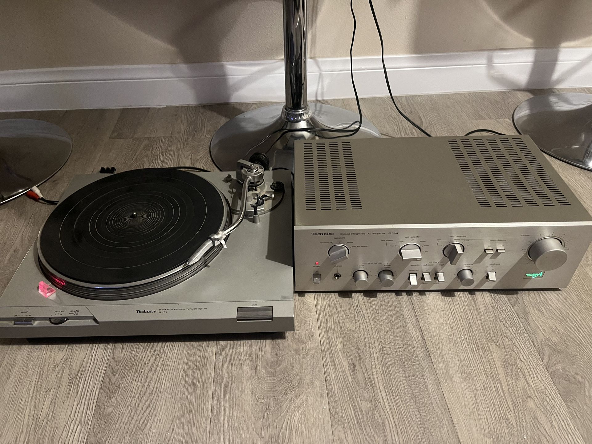 Technics Turntable And Receiver