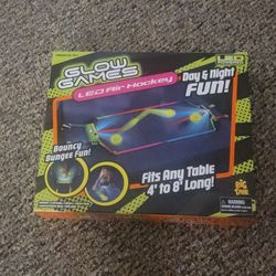Glow Games LED Air Hockey
