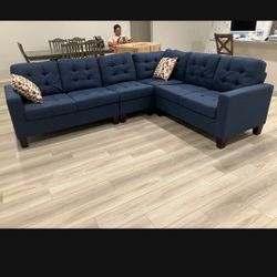 New Sectional $599 Navy BLUE