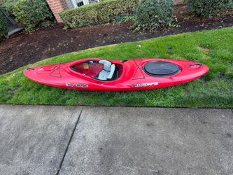Two kayaks