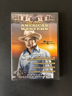 The Great American Western - Vol. 26 -4 Movies (DVD, 1937, 1938, 1941, 1952) New
