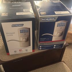 Schlage keyless keypad Door Lever Handle 