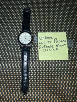 Vintage Lucien Picard watch.. appears to be working:-) all sales final.