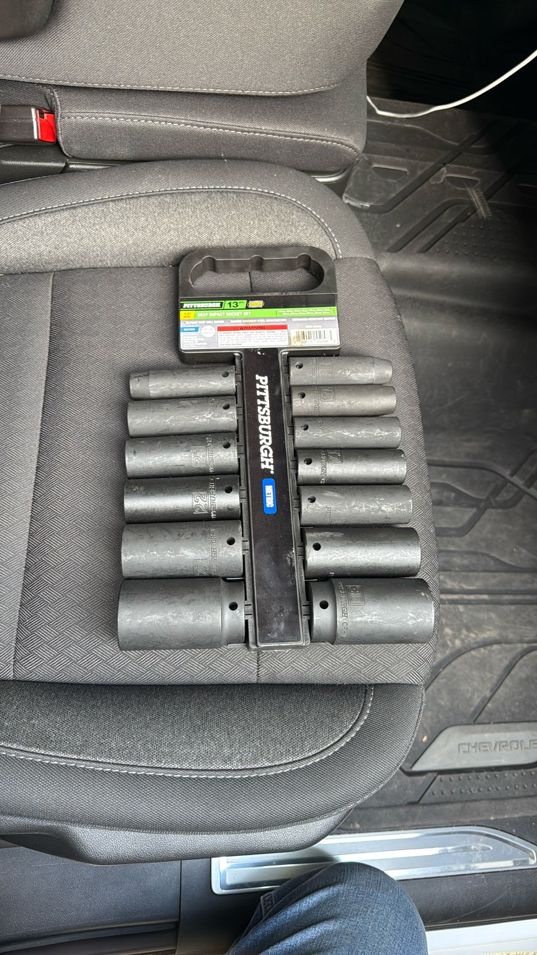 Pittsburgh 1/2 Socket Set 