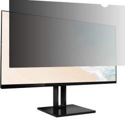 Amazon Basics Privacy Screen Filter - 24 Inch 16:9 Widescreen Monitor, Anti Glare & Blue Light Filter (24 inch (16:9), 20.94" x 11.79")

