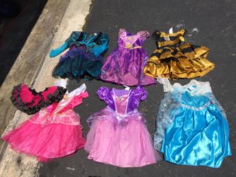 Girls princess costumes
