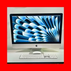 2020 Apple iMac 27” Retina 5K – i7, 64GB RAM, 1TB SSD, Radeon Pro 5700 X
