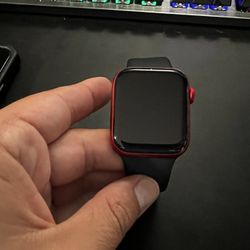 Apple Series 6 GPS 44MM Product (RED) With Box