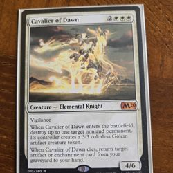Dawn
Cavalier of Dawn - Core Set 2020 (M20)