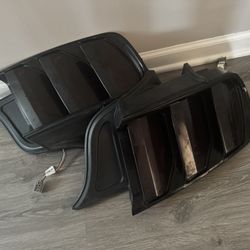2015–2017 Mustang GT OEM Taillights – Honeycomb Tinted