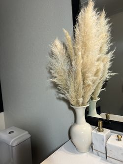 Pampas Grass And Vase