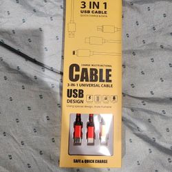Charging Cable Iphone Samsung Micro Usb