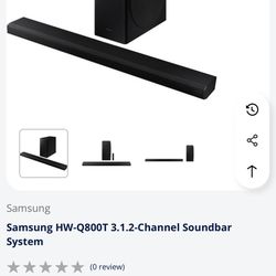 Samsung Surround Sound   HW -q800t