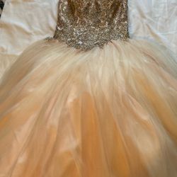 Blush  Quinceanera Dress
