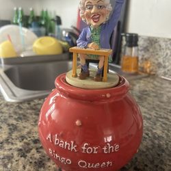 Bingo Cookie Jar 