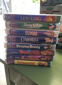 Disney VHS movies