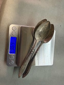 3 silver spoon 69g