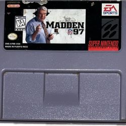 Madden NFL 97 (Super Nintendo Entertainment System, 1996)