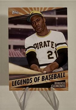 2021 Topps Opening Day ROBERTO CLEMENTE Legends of Baseball #LOB-2 Pirates HOF