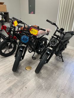 Brand New Fat Tire E-Bikes - $700 Each - Limited Quantity