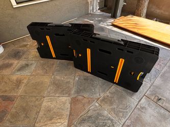Keter folding work bench