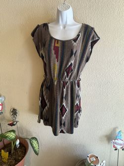 Aztec Print Dress Size M