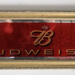 Budweiser Mirror Sign