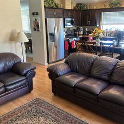 Sofa and Loveseat