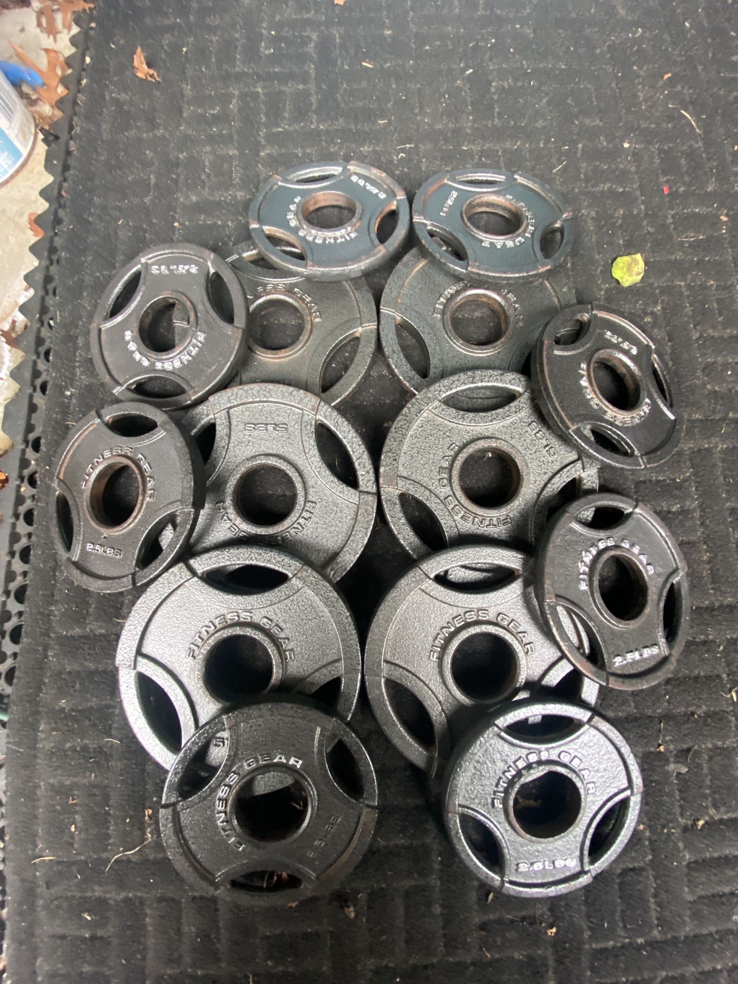 50 Total LBS Of Olympic Change Plates 2” Hole