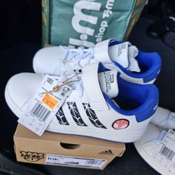 Adidas Shoes Size 1 Kids (Spider Man)