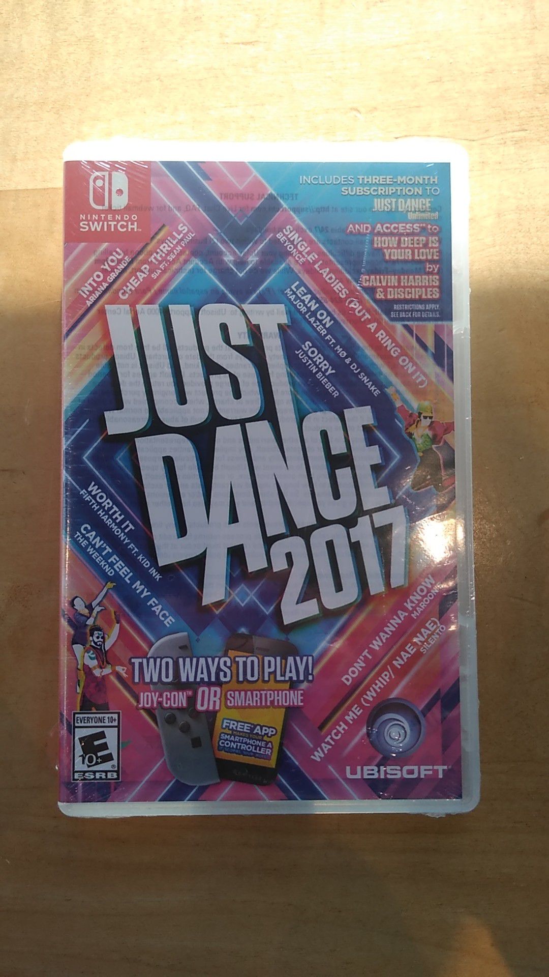 Just dance 2017 for Nintendo switch
