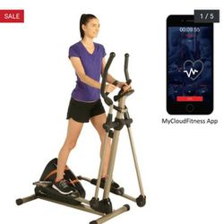EXERPEUTIC 2000XL High Capacity Elliptical Trainer with Free App

