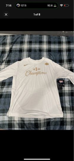 Lakers 2020 Champions Long Sleeve Shooting Shirt