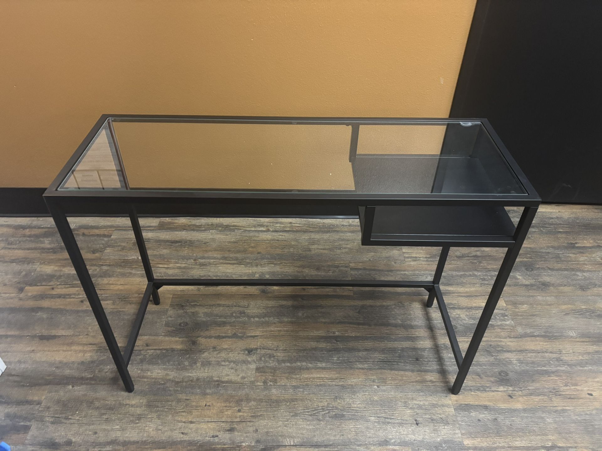 Ikea VITTSJÖ Black Laptop Table/Desk