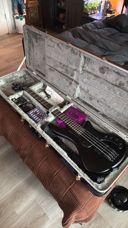 Schecter Stealth 4 String Bass with Case