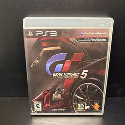 Grand Turismo 5 Sony PlayStation 3 PS3 Racing Video Game Complete - Nice Disc