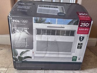 New Open Box - TCL High Efficiency Window Air Conditioner 6,000BTU
