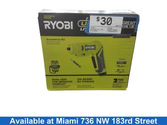 Ryobi Fvd50k Green Screwdriver