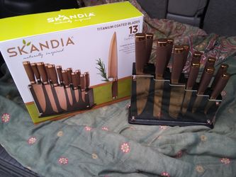 Skandia titanium coated blades