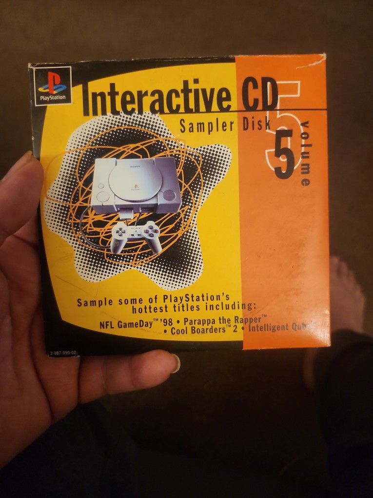 Playstation  Interactive CD Volume 5  Demo  Firm