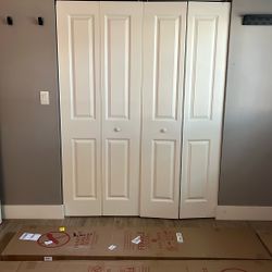 Bifold Closet Doors For 60 X 80”