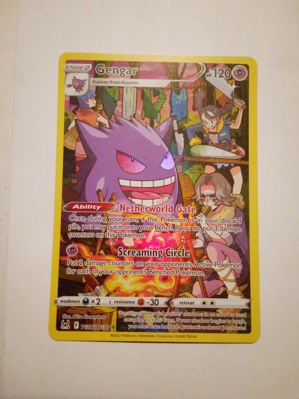 Pokemon Gengar TG06\TG30