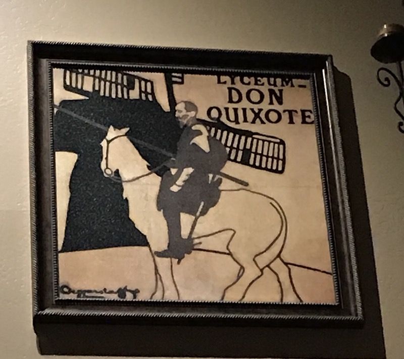 Lyceum - Don Quixote 42x42 Framed Art