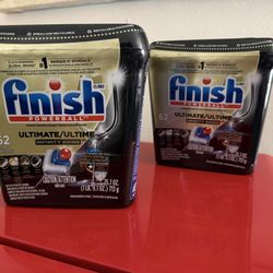 Finish ultimate dishwasher pods 62 ct (2 for $25)